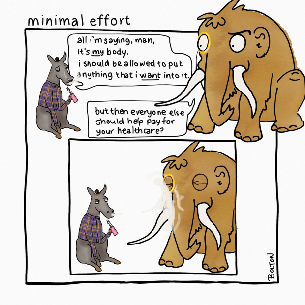 minimal effort. DRUGS, DRUGS, MEDICATION. 2 July 2018 a webcomic by Rachael Bolton